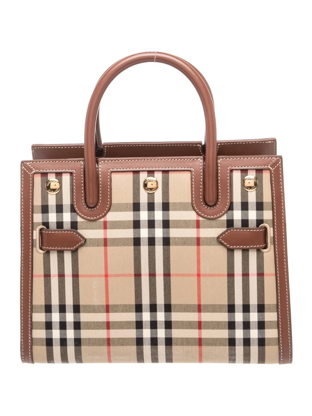Burberry vintage check tote